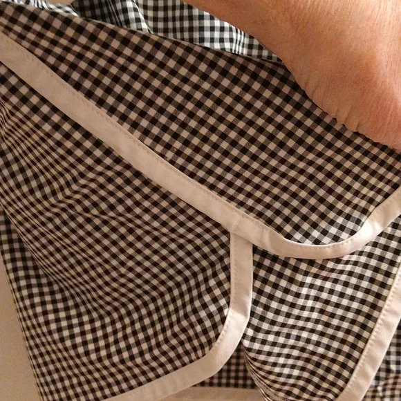 T by Talbot's black/white checked active skirt Sz MP - Picture 4 of 10